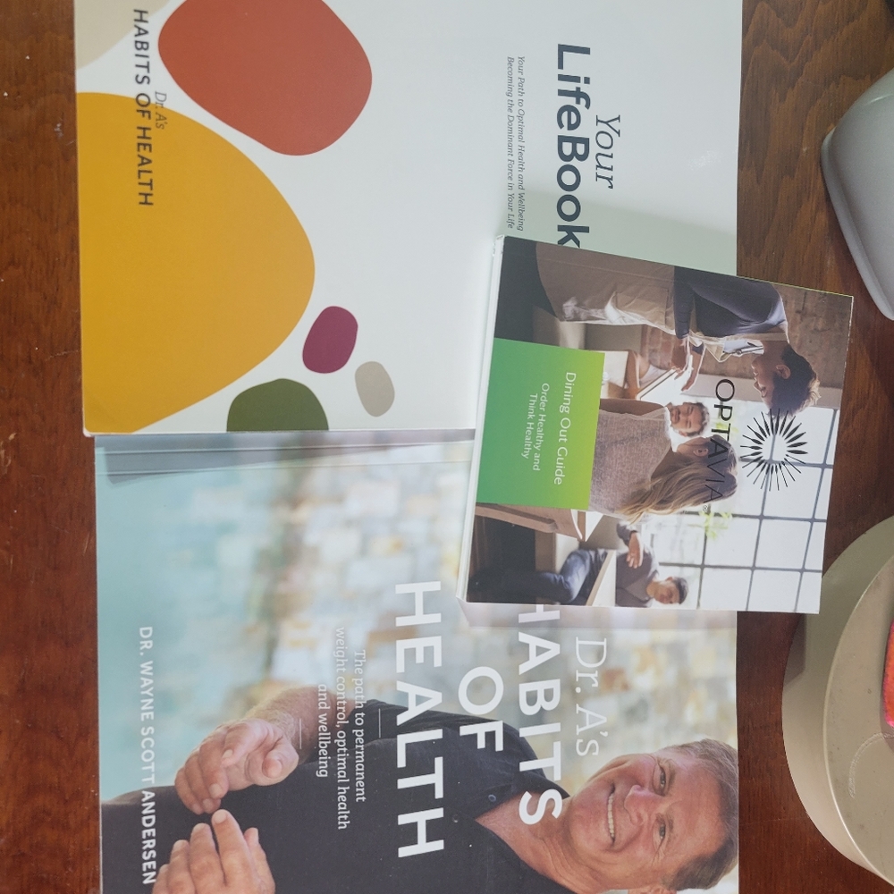 Habits of Health and Lifebook from Optavia